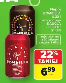 Carrefour Napój BOMBILLA Classic oferta