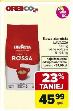 Carrefour Kawa ziarnista Lavazza Rossa oferta