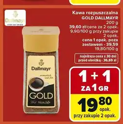 Carrefour Kawa rozpuszczalna Dallmayr Gold oferta