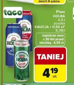 Carrefour Piwo Holba Šerák oferta