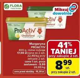 Carrefour Margaryna ProActiv 100% roślinna oferta