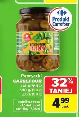Carrefour Papryczki Jalapeño Carrefour oferta