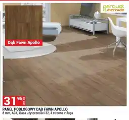 Merkury Market Panel podłogowy Dąb Fawn Apollo 8mm AC4 klasa użyteczności 32 4 stronna v-fuga oferta