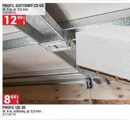 Merkury Market Profil sufitowy CD 60 dł. 4m, gr. 0,5mm oferta