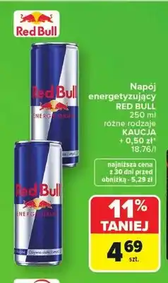 Carrefour Napój energetyzujący RED BULL oferta