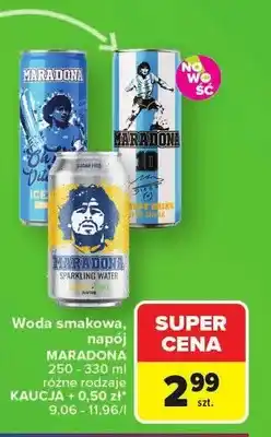Carrefour Woda smakowa MARADONA oferta