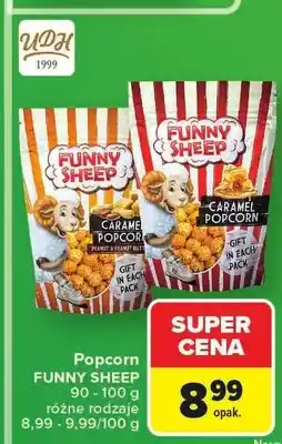 Carrefour Popcorn FUNNY SHEEP Caramel Popcorn oferta