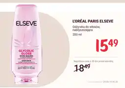 Rossmann Odżywka do włosów nabłyszczająca L'ORÉAL PARIS ELSEVE Glycolic Gloss oferta