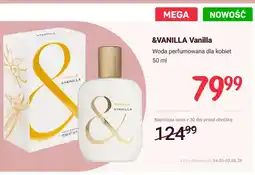 Rossmann Woda perfumowana dla kobiet &VANILLA Vanilla MEGA NOWOŚĆ oferta