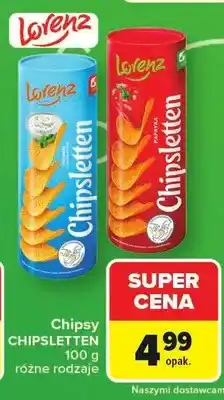 Carrefour Chipsy CHIPSLETTEN Papryka oferta