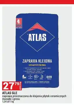 Merkury Market Zaprawa klejowa ATLAS GLE uelastyczniona do klejenia płytek ceramicznych mozaiki i gresu oferta