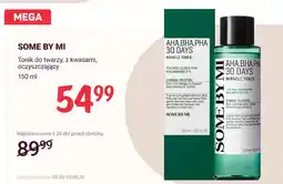 Rossmann Tonik do twarzy z kwasami oczyszczający SOME BY MI oferta
