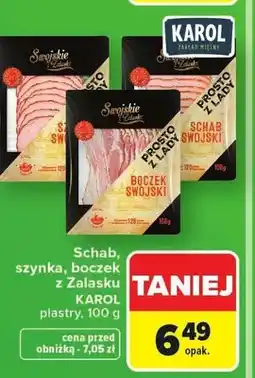 Carrefour Schab z Zalasku KAROL oferta