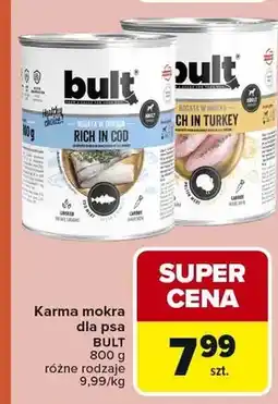 Carrefour Karma mokra dla psa bult Rich in Cod oferta