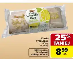 Carrefour Ciasto Cytryniak Oskroba oferta
