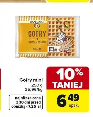 Carrefour Gofry mini DAN CAKE oferta