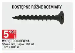 Merkury Market Wkręt do drewna 3,5x45mm oferta