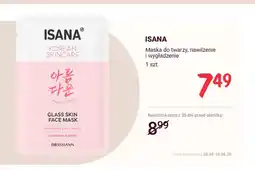 Rossmann Maska do twarzy nawilżenie i wygładzenie ISANA oferta