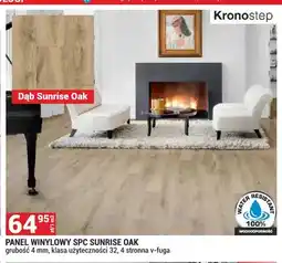 Merkury Market Panel winylowy SPC Sunrise Oak grubość 4mm klasa użyteczności 32 4 stronna v-fuga oferta
