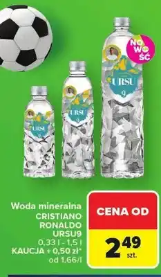 Carrefour Woda mineralna URSU9 oferta