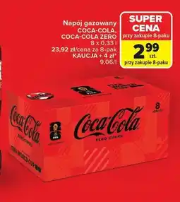 Carrefour Napój gazowany Coca-Cola 8-pak oferta