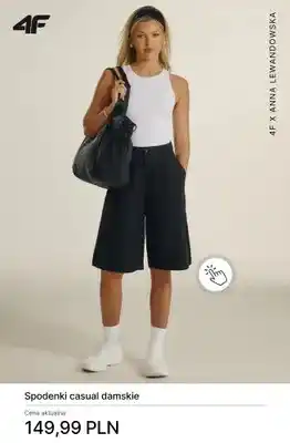 Spodenki casual damskie 4F