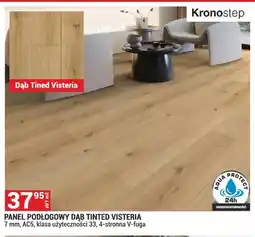 Merkury Market Panel podłogowy Dąb Tinted Visteria Kronostep 7mm AC5 klasa użyteczności 33 4-stronna V-fuga oferta