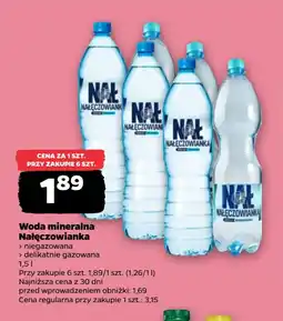 Netto Nałęczowianka Woda mineralna oferta