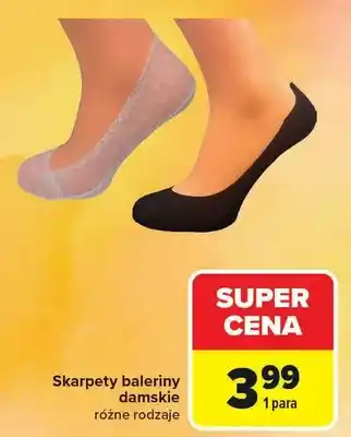 Skarpety baleriny damskie