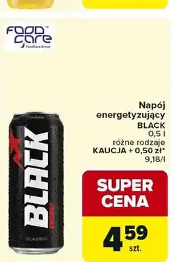Carrefour Napój energetyzujący BLACK Classic oferta