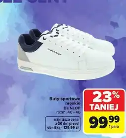 Carrefour Dunlop Buty sportowe męskie oferta