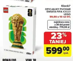 Carrefour Klocki LEGO OFICJALNY PUCHAR ŚWIATA FIFA 43020 oferta