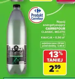 Carrefour Napój energetyzujący CARREFOUR CLASSIC MOJITO oferta