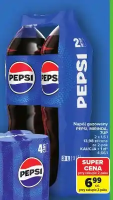 Carrefour Napój gazowany Pepsi 2-pak oferta