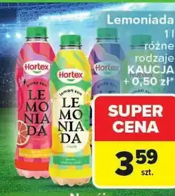 Carrefour Lemoniada Hortex oferta