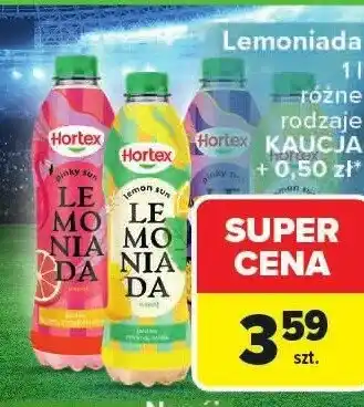 Carrefour Lemoniada Hortex oferta