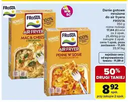 Carrefour Danie gotowe mrożone do air fryera FROSTA Mac & Cheese z brokułem oferta