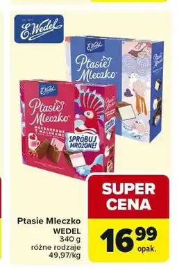 Carrefour Ptasie Mleczko E.Wedel Waniliowe oferta