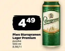 Netto Staropramen Piwo Lager Premium oferta