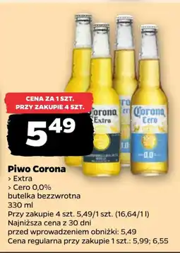Netto Corona Piwo oferta