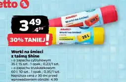 Netto Shine Worki na śmieci z taśmą oferta