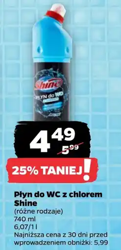 Netto Shine Płyn do wc z chlorem oferta