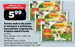Netto Purina Friskies Karma mokra dla psów Adult oferta