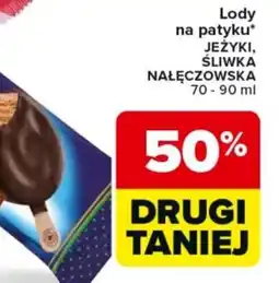 Carrefour Jeżyki, Śliwka Nałęczowska Lody na patyku oferta