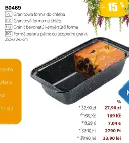 BetterStyle Granitowa forma do chleba oferta