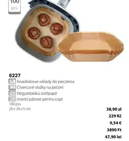 BetterStyle Kwadratowe wkłady do pieczenia oferta