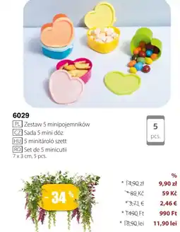 BetterStyle Zestaw 5 minipojemników oferta
