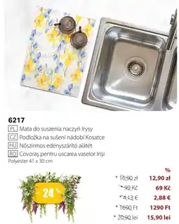 BetterStyle Mata do suszenia naczyń Irysy oferta