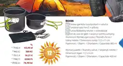 BetterStyle Zestaw garnków turystycznych + sztućce oferta