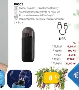 BetterStyle Trymer do nosa i uszu akumulatorowy oferta
